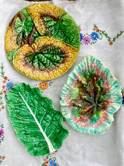 Antique majolica plate
